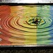 time lapse photography of water ripple